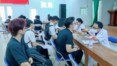 Phường Nha Trang: khám sơ tuyển sức khỏe cho công dân trong độ tuổi thực hiện nghĩa vụ quân sự và nghĩa vụ tham gia Công an nhân dân năm 2027